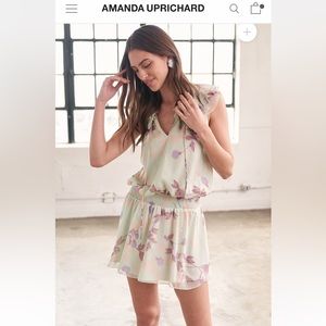 Amanda Uprichard Belle Kimmie Dress in Monte Carlo